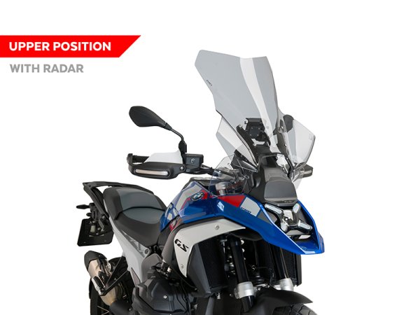 Туристическа слюда Puig за Bmw R1300GS 23-25 опушена