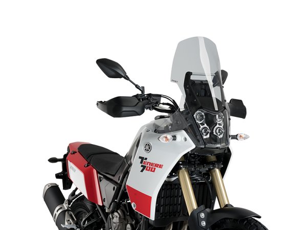 Туристическа слюда Puig за Yamaha TENERE 700 19-24 опушена