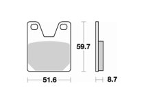 Накладки Braking 826CM56