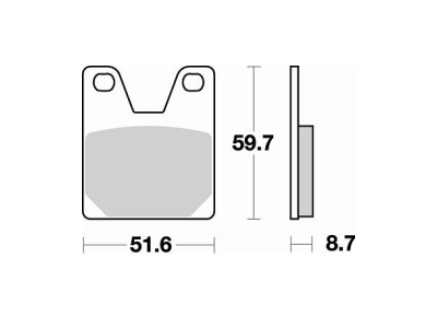 Накладки Braking 826CM56