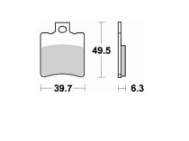 Накладки Braking 761CM33