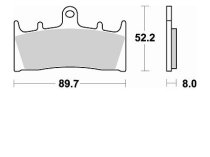 Накладки Braking 764CM55