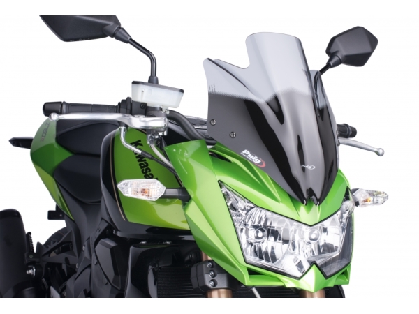 Слюда Puig Naked New Generation Sport за Kawasaki Z750 07-12/Z750R 11-12 опушена