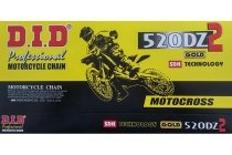 Верига DID 520 DZ2 GB RJ цвят Gold