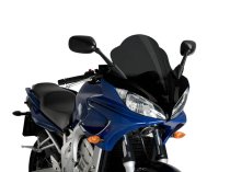 Състезателна слюда Puig за Yamaha FZ6 FAZER 04-08 черна